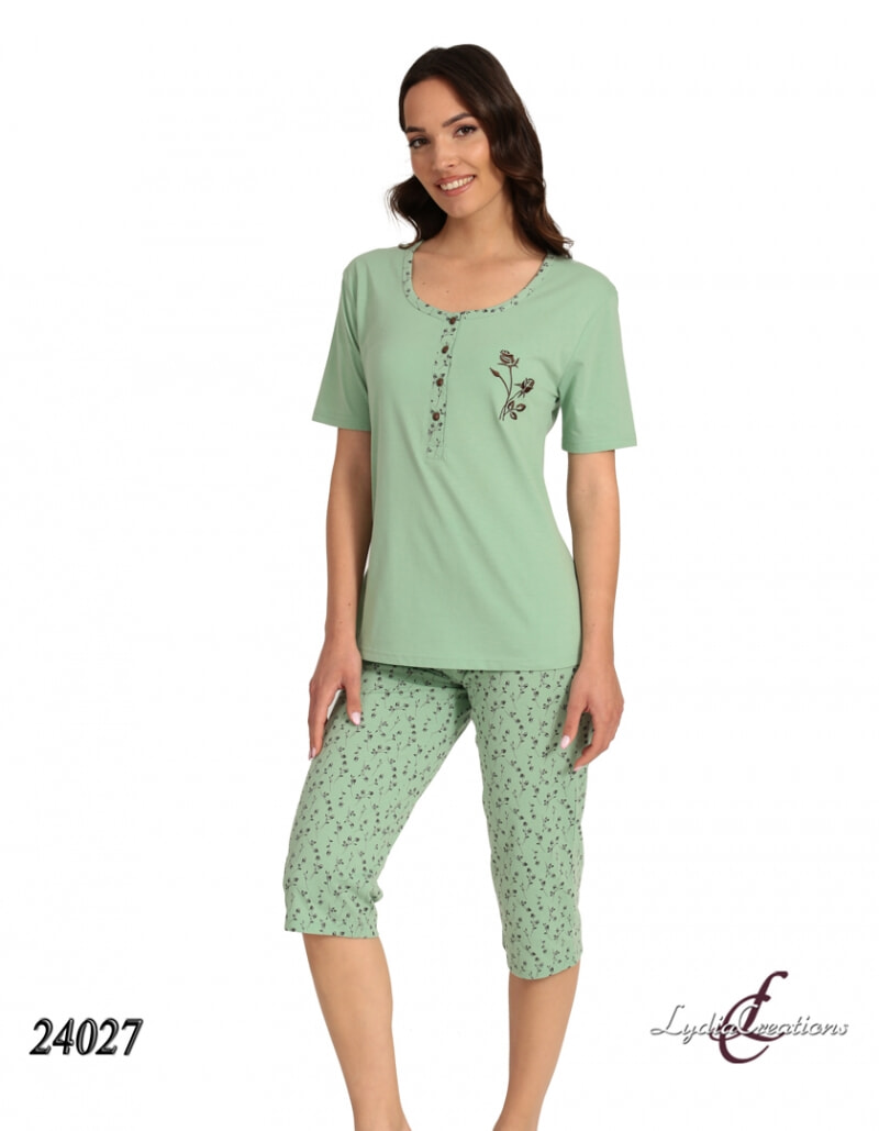 Γυναικεία Πυτζάμα Κάπρι LYDIA CREATIONS 30-25-24027