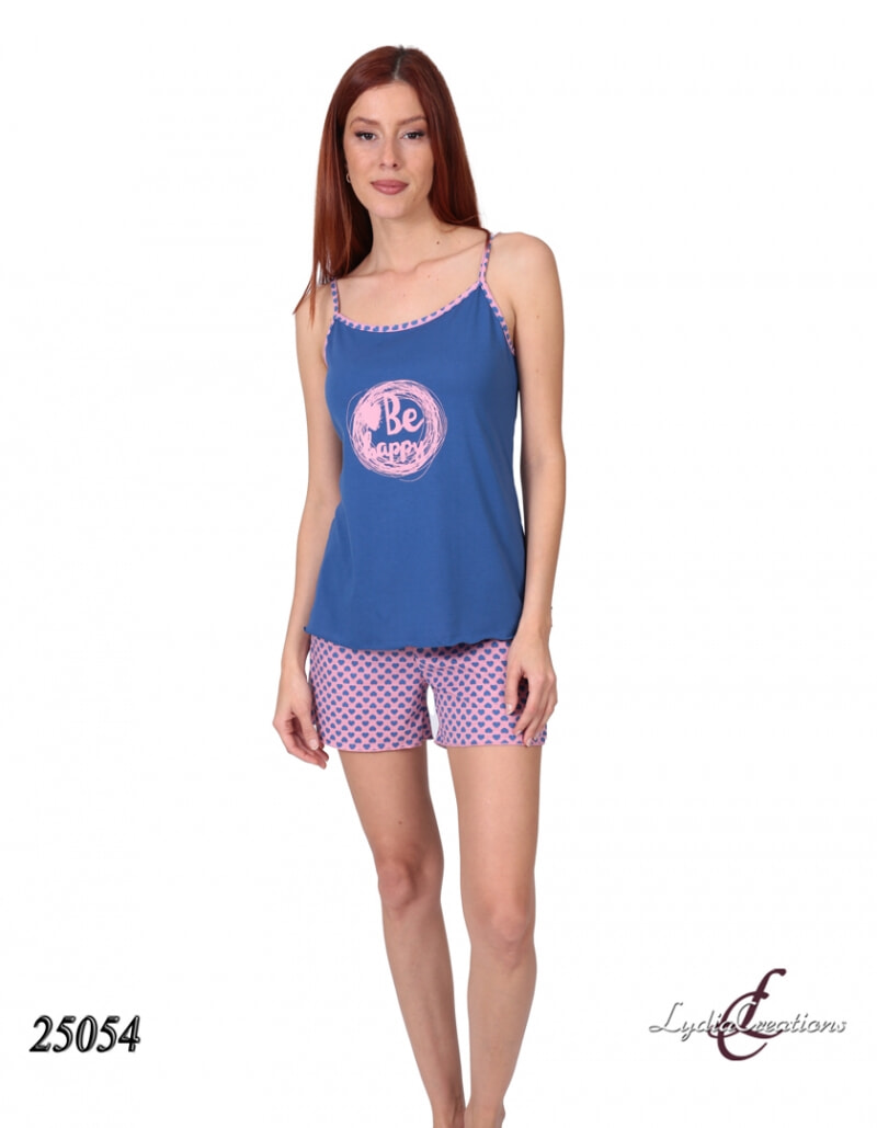 Γυναικεία Πυτζάμα Ραντάκι LYDIA CREATIONS 30-25-25054