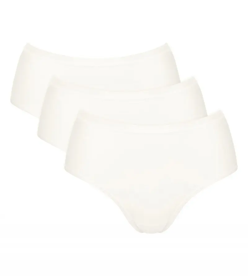 Γυναικείο Σλιπ Σετ 3τμχ. GO Daily Cotton Midi 3P Sloggi 49-10222325