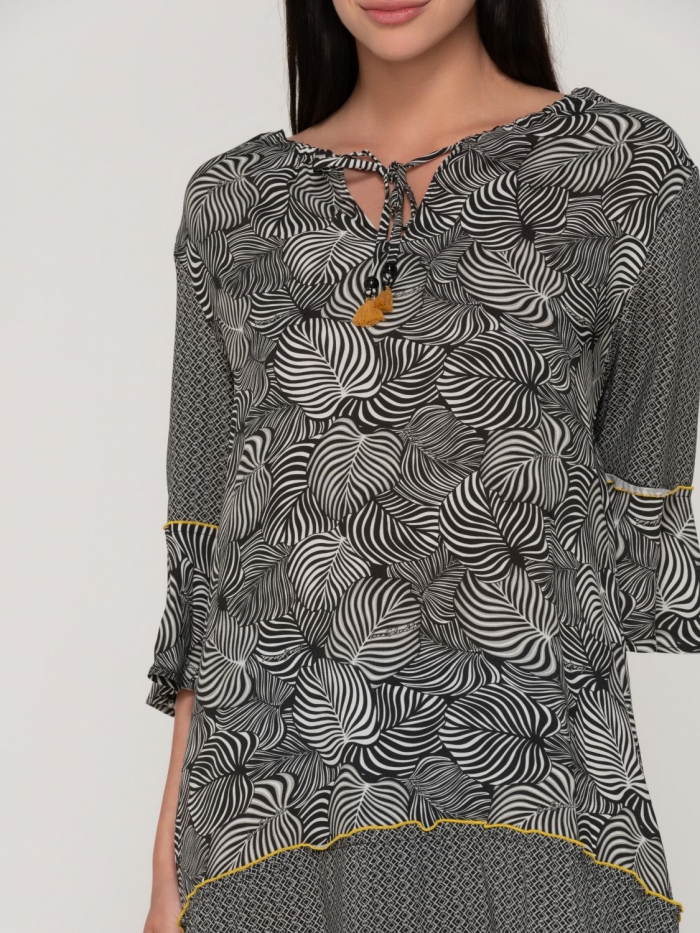 Zebra μίνι φόρεμα